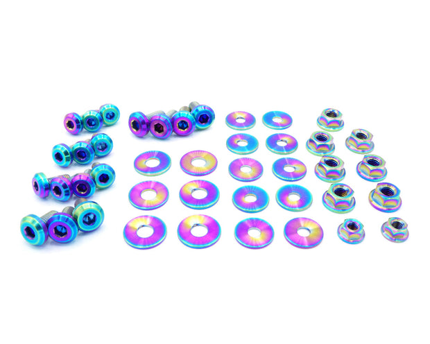 Titanium Hardware Engine Bay Kit - Subaru WRX/STI (2008-2014) - JSI Racing 