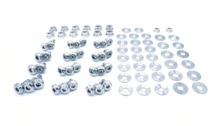 Stage 2 Titanium Hardware Engine Bay Kit - BRZ/GT86/FR-S (2013-2020) - JSI Racing 