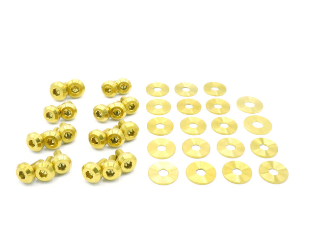 Stage 1 Titanium Hardware Engine Bay Kit - BRZ/GT86/FR-S (2013-2020) - JSI Racing 