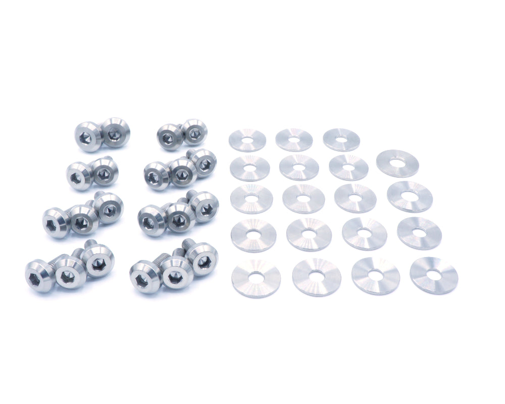 Stage 1 Titanium Hardware Engine Bay Kit - BRZ/GT86/FR-S (2013-2020) - JSI Racing 