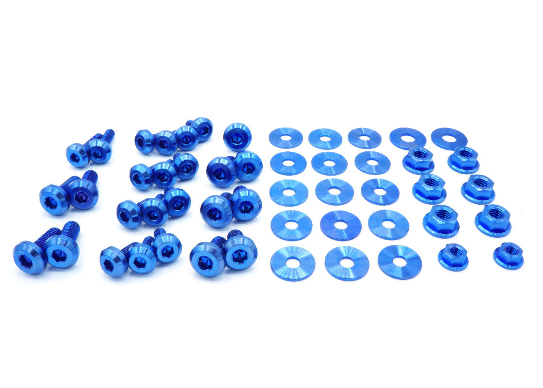 Titanium Hardware Engine Bay Kit - Subaru WRX/STI (2002-2003) - JSI Racing 