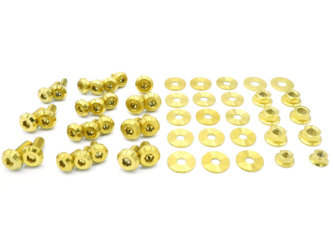 Titanium Hardware Engine Bay Kit - Subaru WRX/STI (2002-2003) - JSI Racing 
