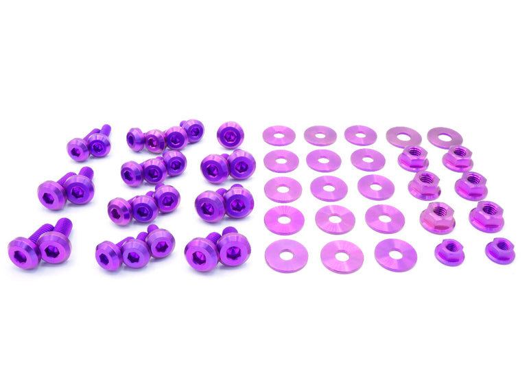 Titanium Hardware Engine Bay Kit - Subaru WRX/STI (2002-2003) - JSI Racing 