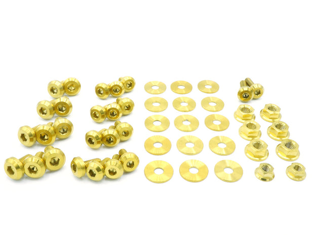 Titanium Hardware Engine Bay Kit - Subaru Forester (2006-2008) - JSI Racing 
