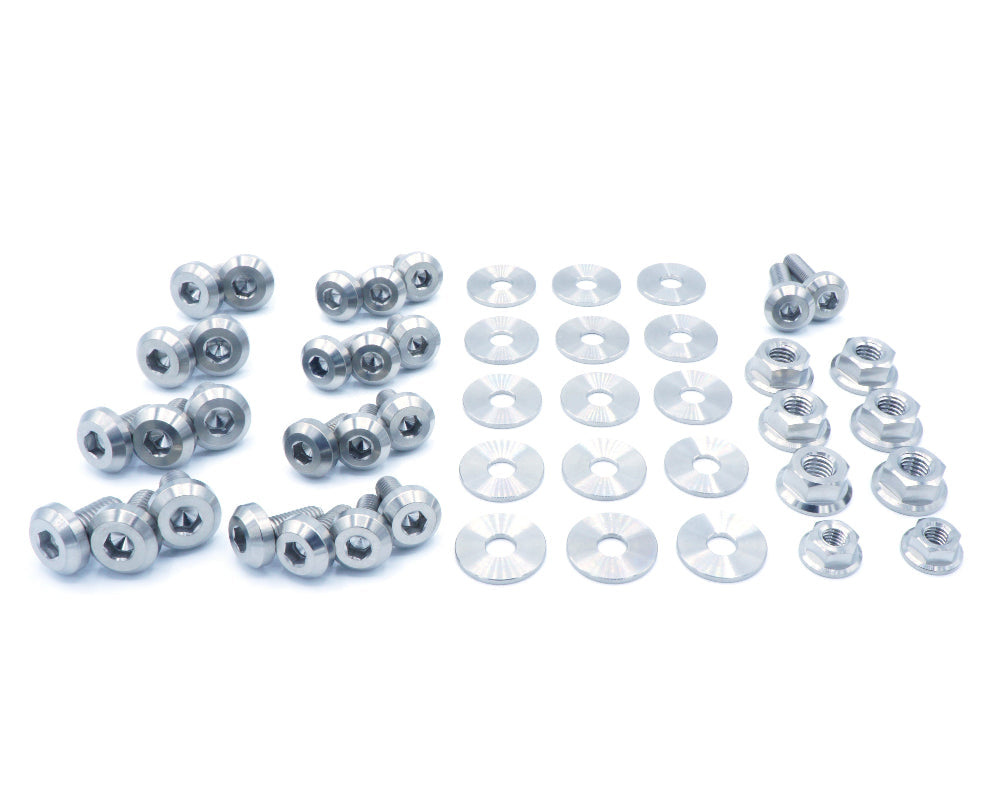 Titanium Hardware Engine Bay Kit - Subaru Forester (2006-2008) - JSI Racing 