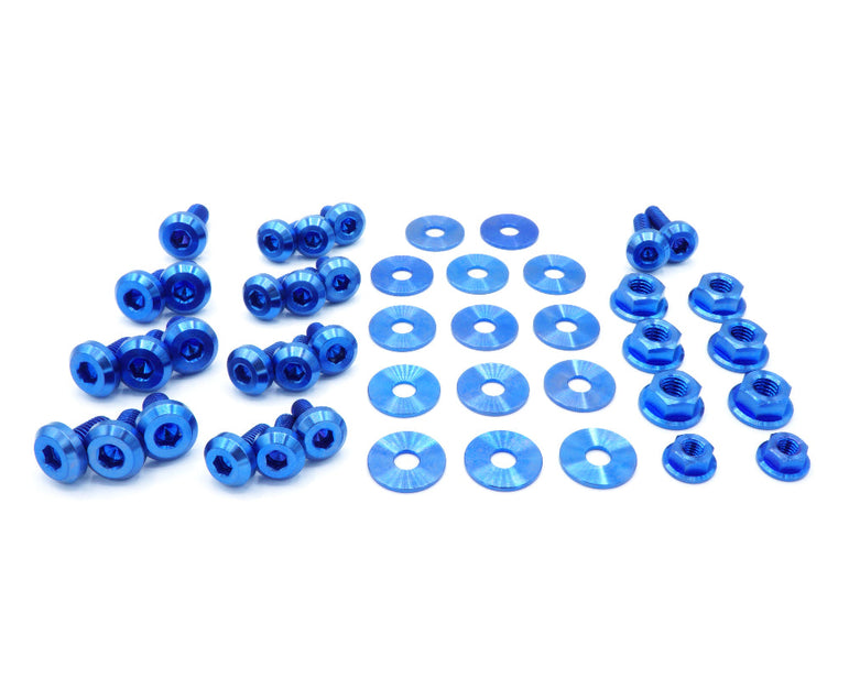 Titanium Hardware Engine Bay Kit - Subaru Forester (2003-2005) - JSI Racing 