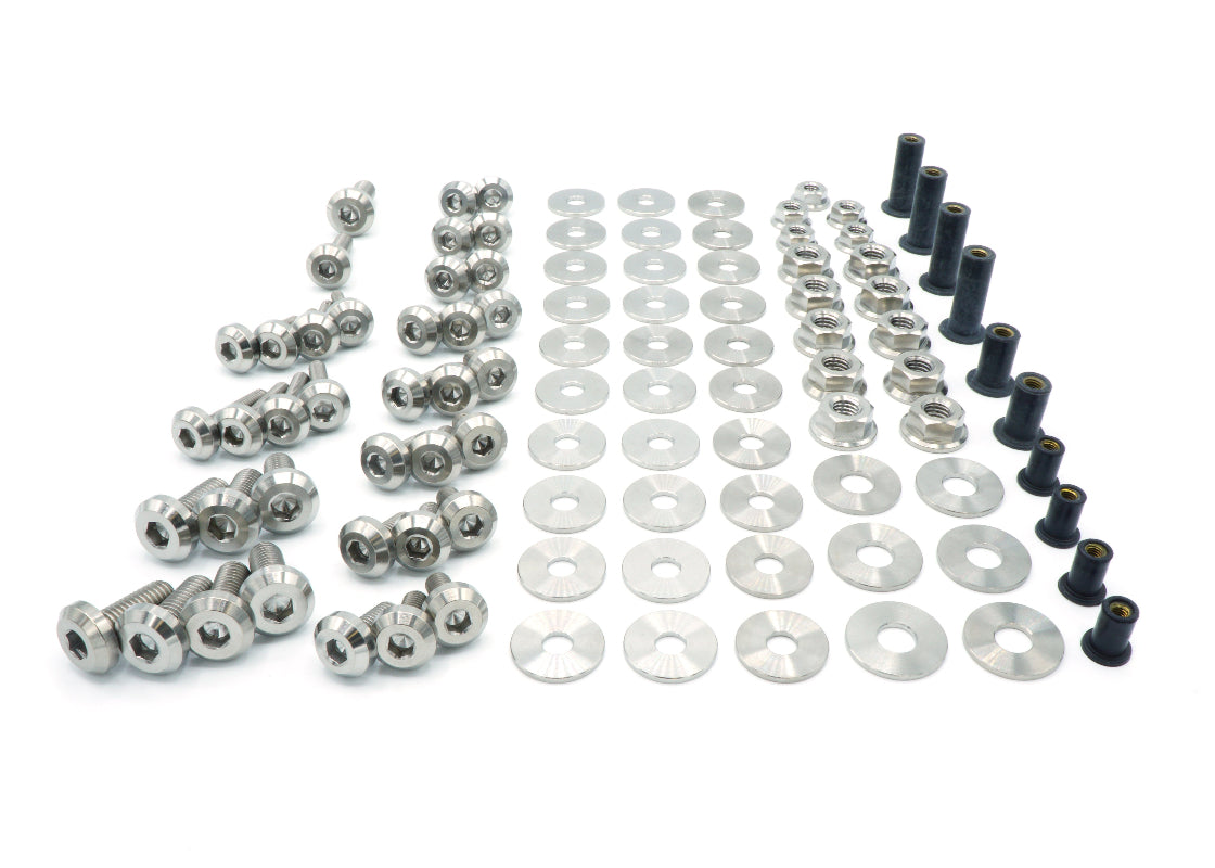 Stage 2 Titanium Hardware Engine Bay Kit - Subaru WRX/STI (2015-2021) - JSI Racing 