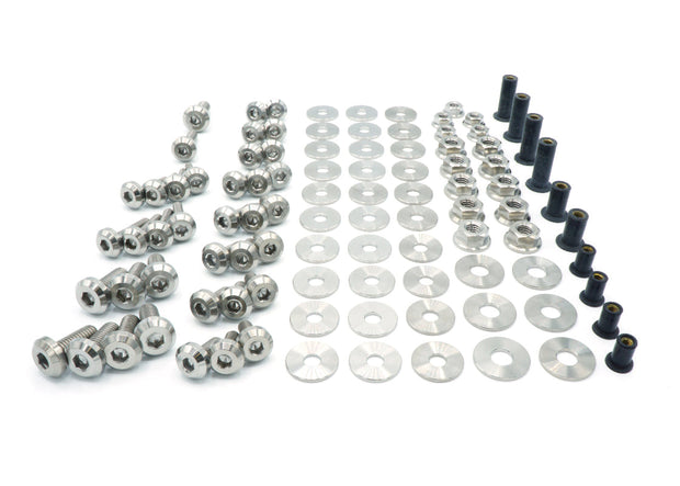 Stage 2 Titanium Hardware Engine Bay Kit - Subaru WRX/STI (2015-2021) - JSI Racing 