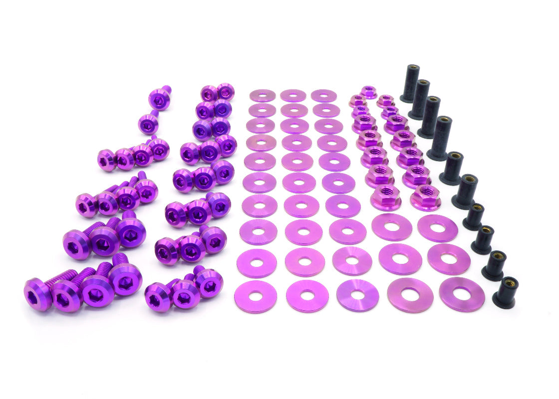 Stage 2 Titanium Hardware Engine Bay Kit - Subaru WRX/STI (2015-2021) - JSI Racing 