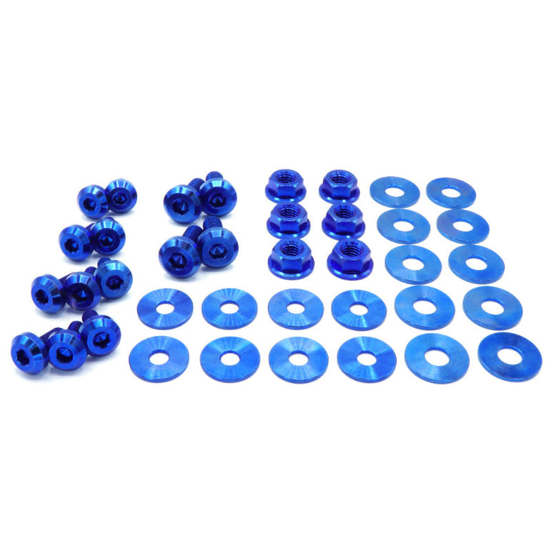 Stage 1 Titanium Hardware Engine Bay Kit - Subaru Impreza GC8 (1992-2001) - JSI Racing 
