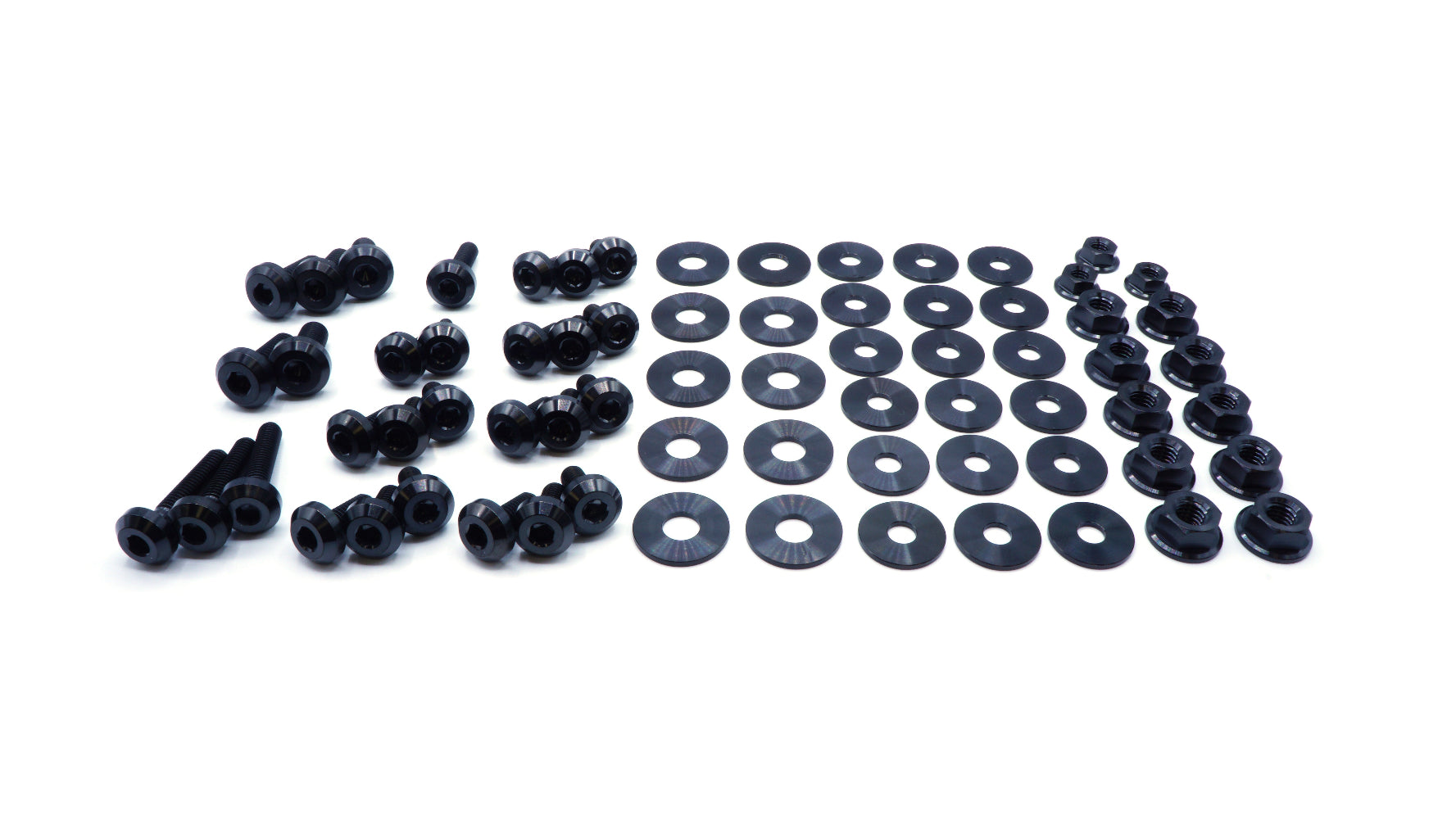 Stage 2 Titanium Hardware Engine Bay Kit - Subaru Impreza GC8 (1992-2001) - JSI Racing 