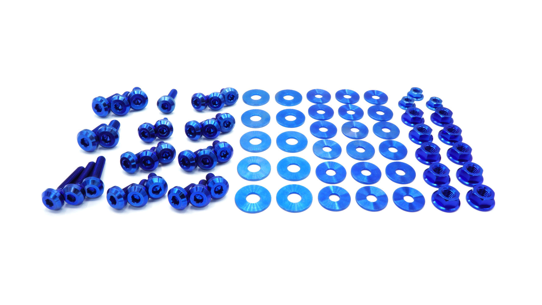 Stage 2 Titanium Hardware Engine Bay Kit - Subaru Impreza GC8 (1992-2001) - JSI Racing 