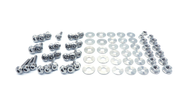 Stage 2 Titanium Hardware Engine Bay Kit - Subaru Impreza GC8 (1992-2001) - JSI Racing 