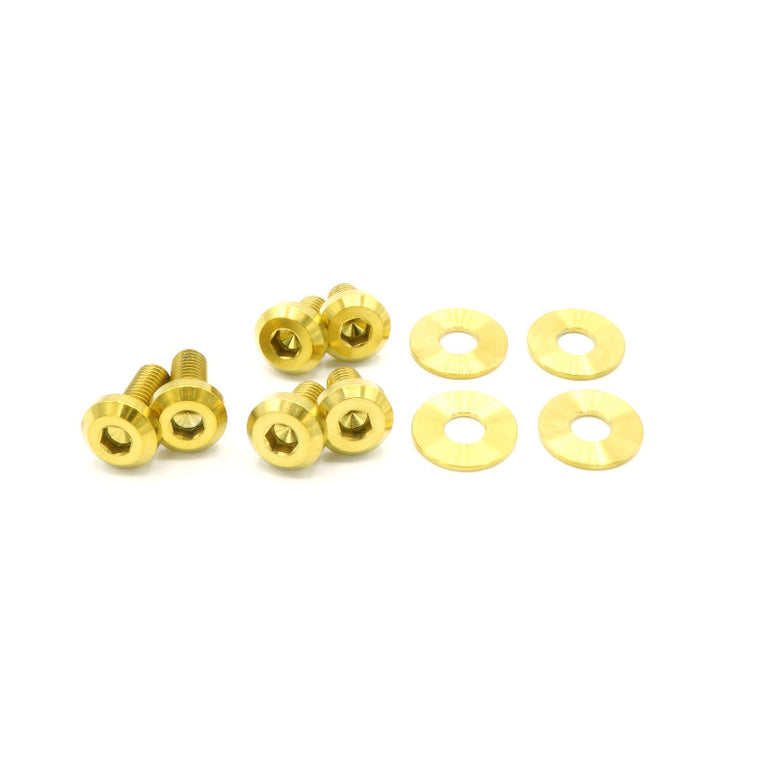Titanium Hardware Hood Kit - Subaru Impreza GC8 (1992-2001) - JSI Racing 