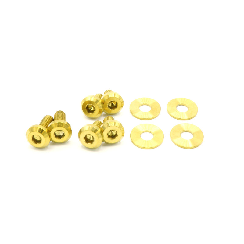 Titanium Hardware Hood Kit - Subaru Impreza GC8 (1992-2001) - JSI Racing 