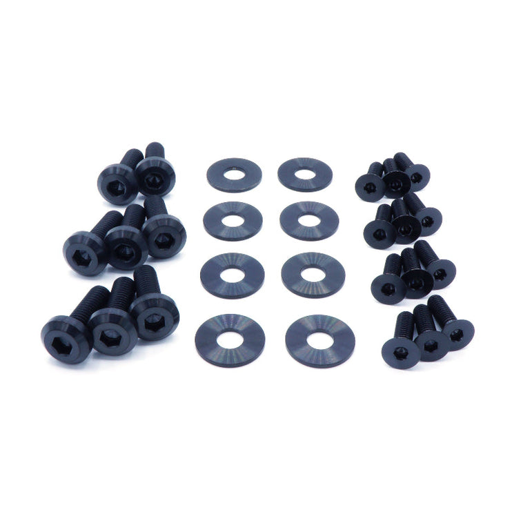 Titanium Hardware Door Kit - Subaru Impreza GC8 (1992-2001) - JSI Racing 
