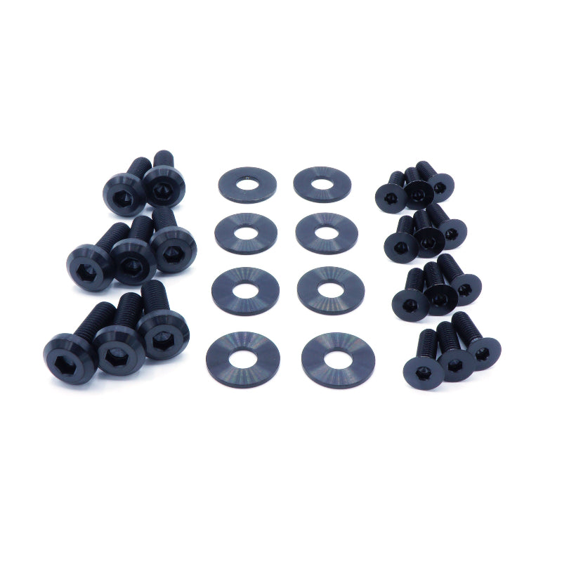 Titanium Hardware Door Kit - Subaru Impreza GC8 (1992-2001) - JSI Racing 