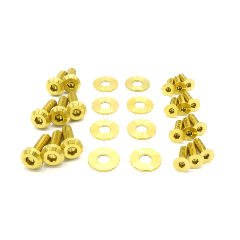 Titanium Hardware Door Kit - Subaru Impreza GC8 (1992-2001) - JSI Racing 