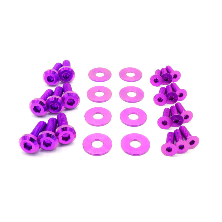Titanium Hardware Door Kit - Subaru Impreza GC8 (1992-2001) - JSI Racing 