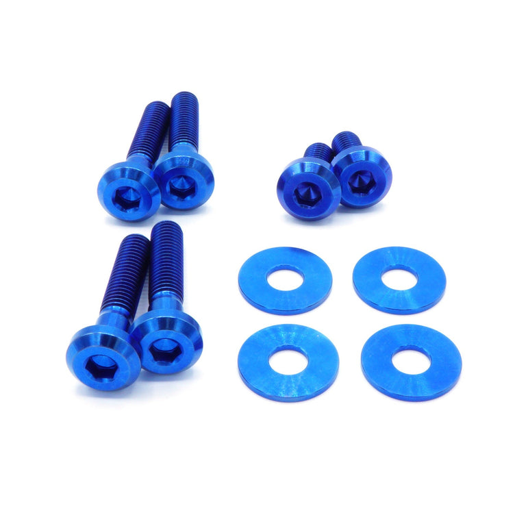 Titanium Hardware Trunk Kit - Subaru Impreza GC8 (1992-2001) - JSI Racing 
