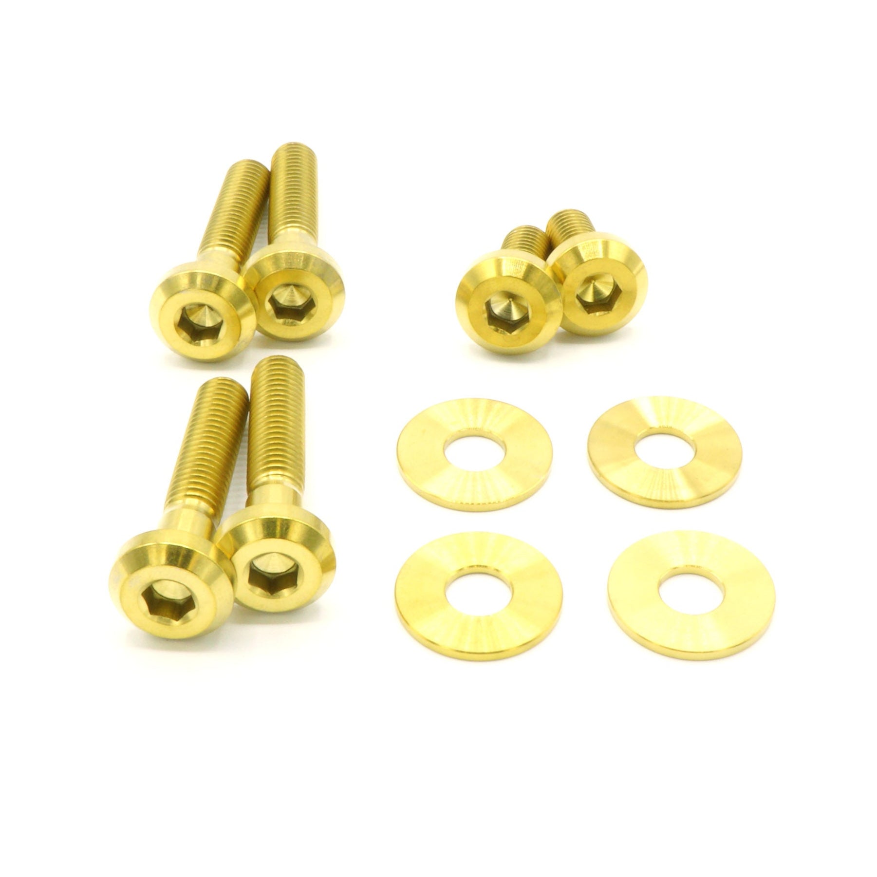 Titanium Hardware Trunk Kit - Subaru Impreza GC8 (1992-2001) - JSI Racing 