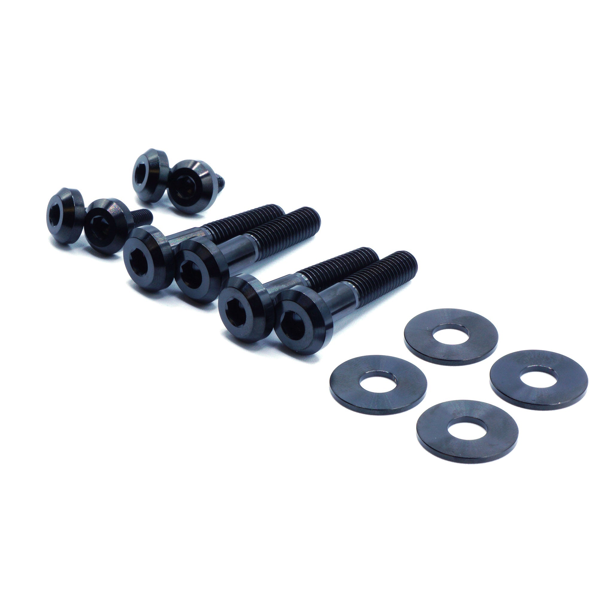 Stage 1 Titanium Hardware Trunk Kit - Subaru WRX (2022+) - JSI Racing 