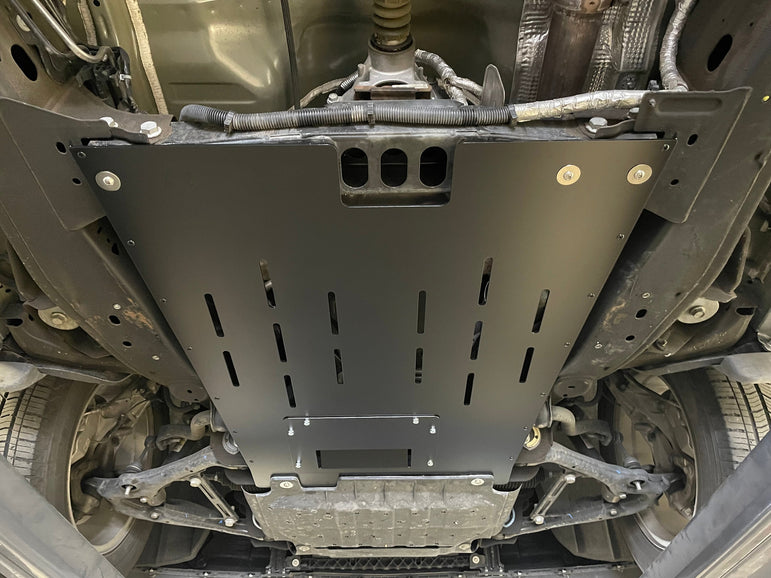 Chevrolet Tahoe/Suburban & GMC Yukon/Yukon XL Catalytic Converter Guard (2021-2026) VERSION 2 - JSI Racing 