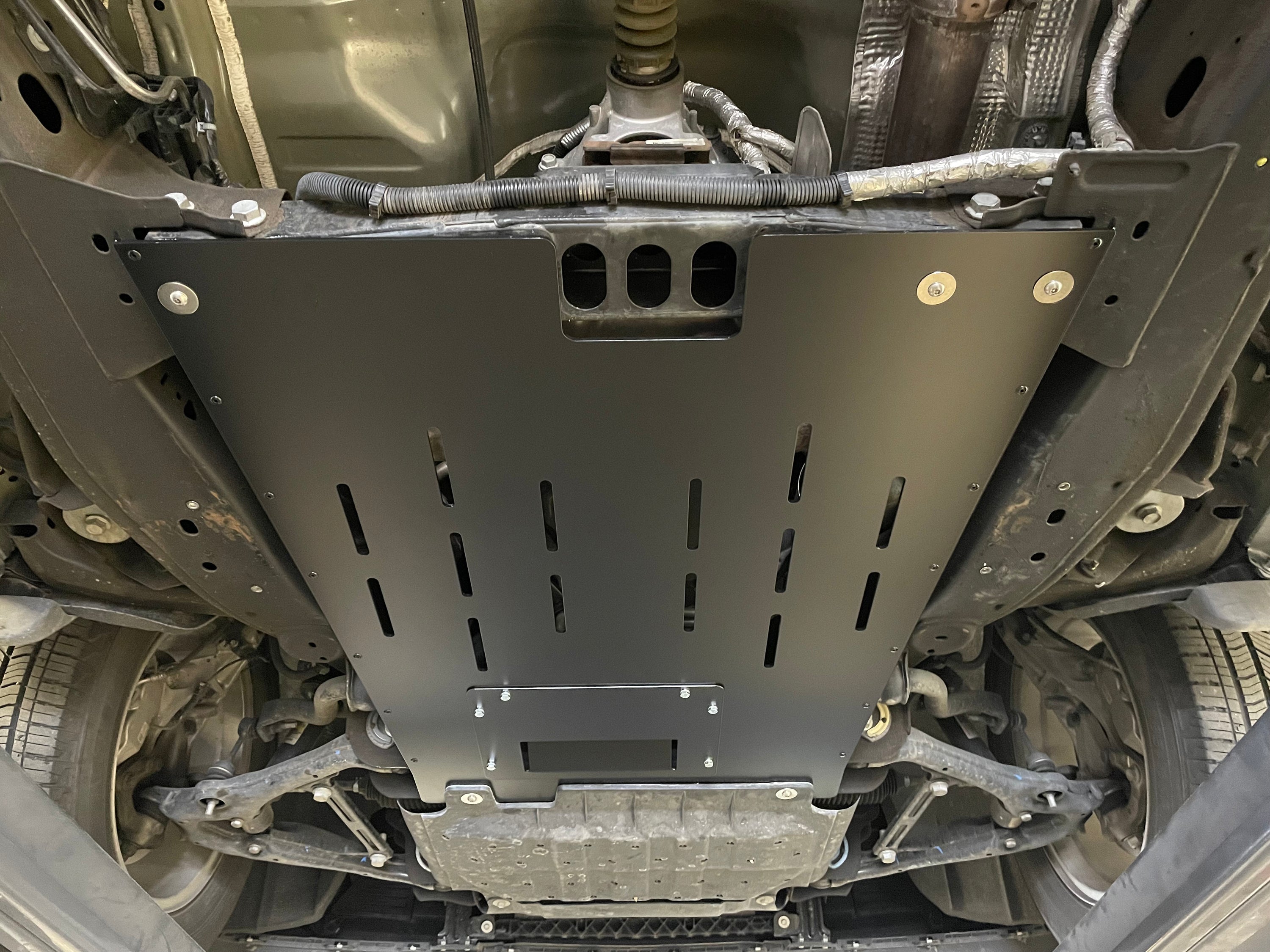 Chevrolet Tahoe/Suburban & GMC Yukon/Yukon XL Catalytic Converter Guard (2021-2026) VERSION 2 - JSI Racing 