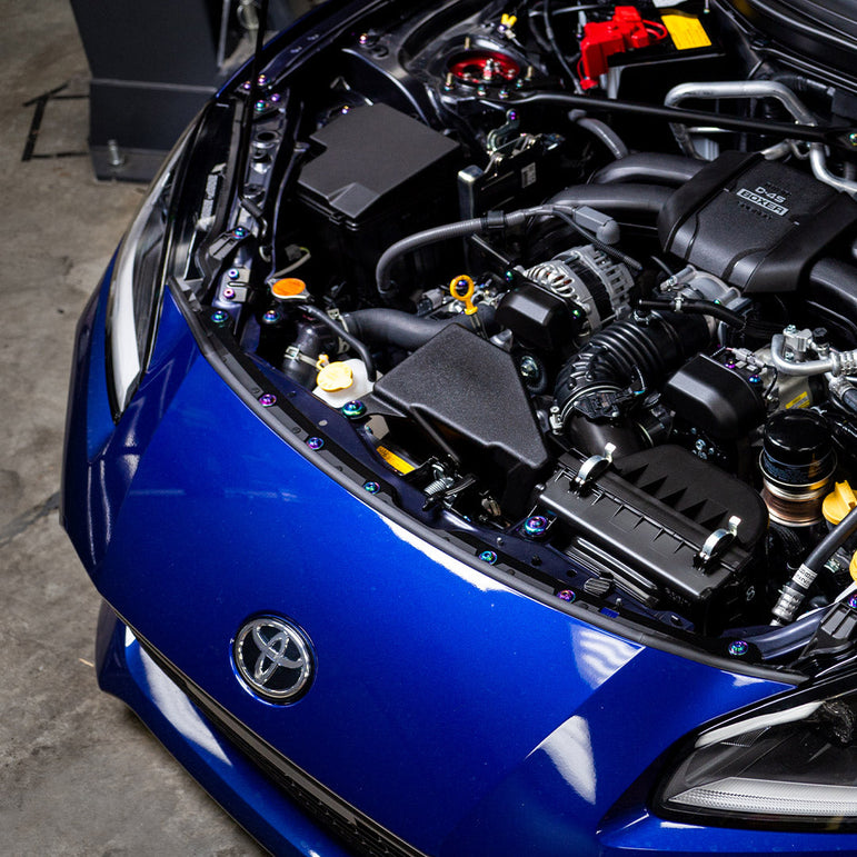 Stage 2 Titanium Hardware Engine Bay Kit - Toyota GR86/Subaru BRZ (2022+) - JSI Racing 
