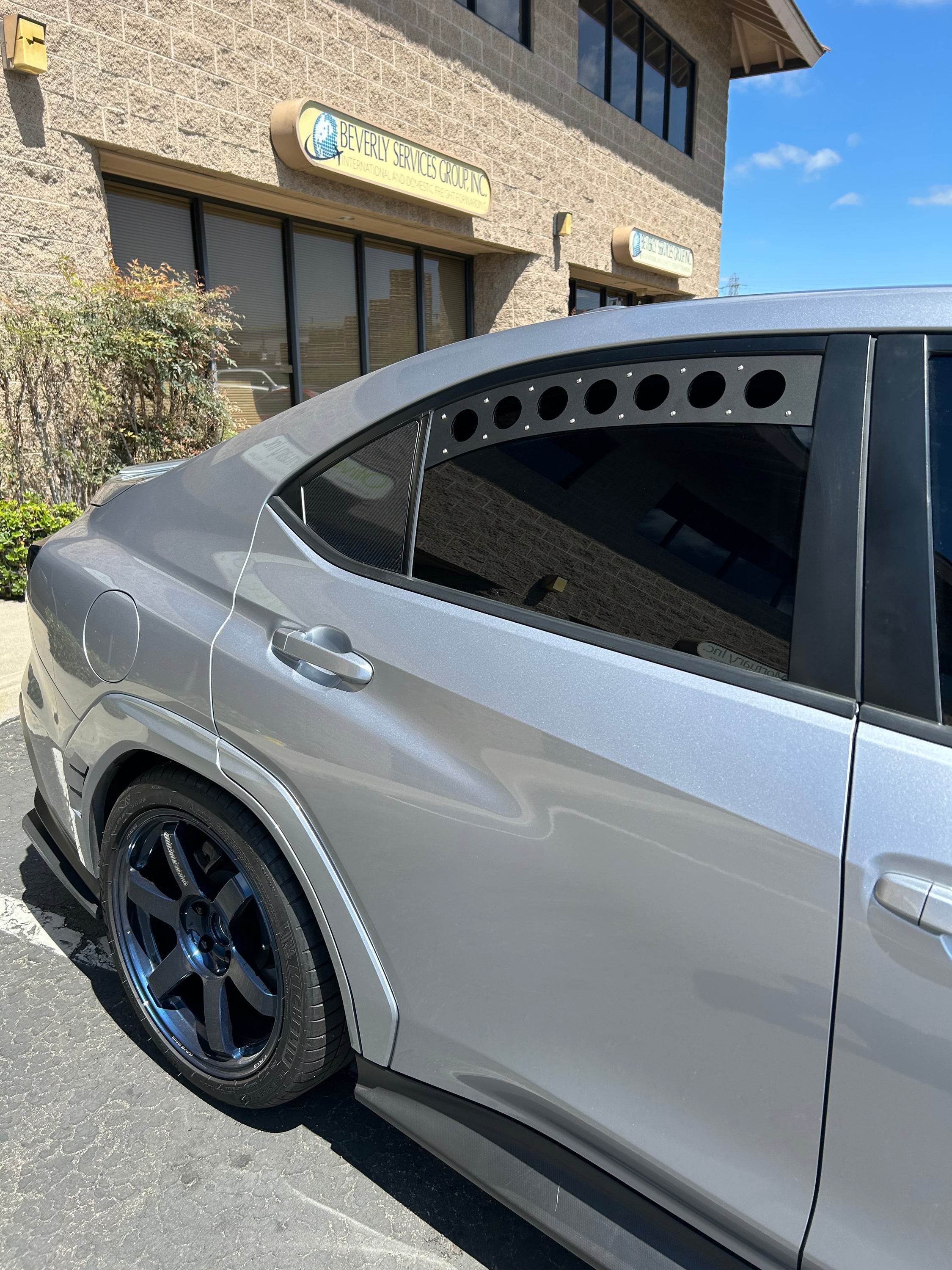 Subaru WRX (2022-2025) Carbon Fiber Rear Window Covers (Pair) - JSI Racing 