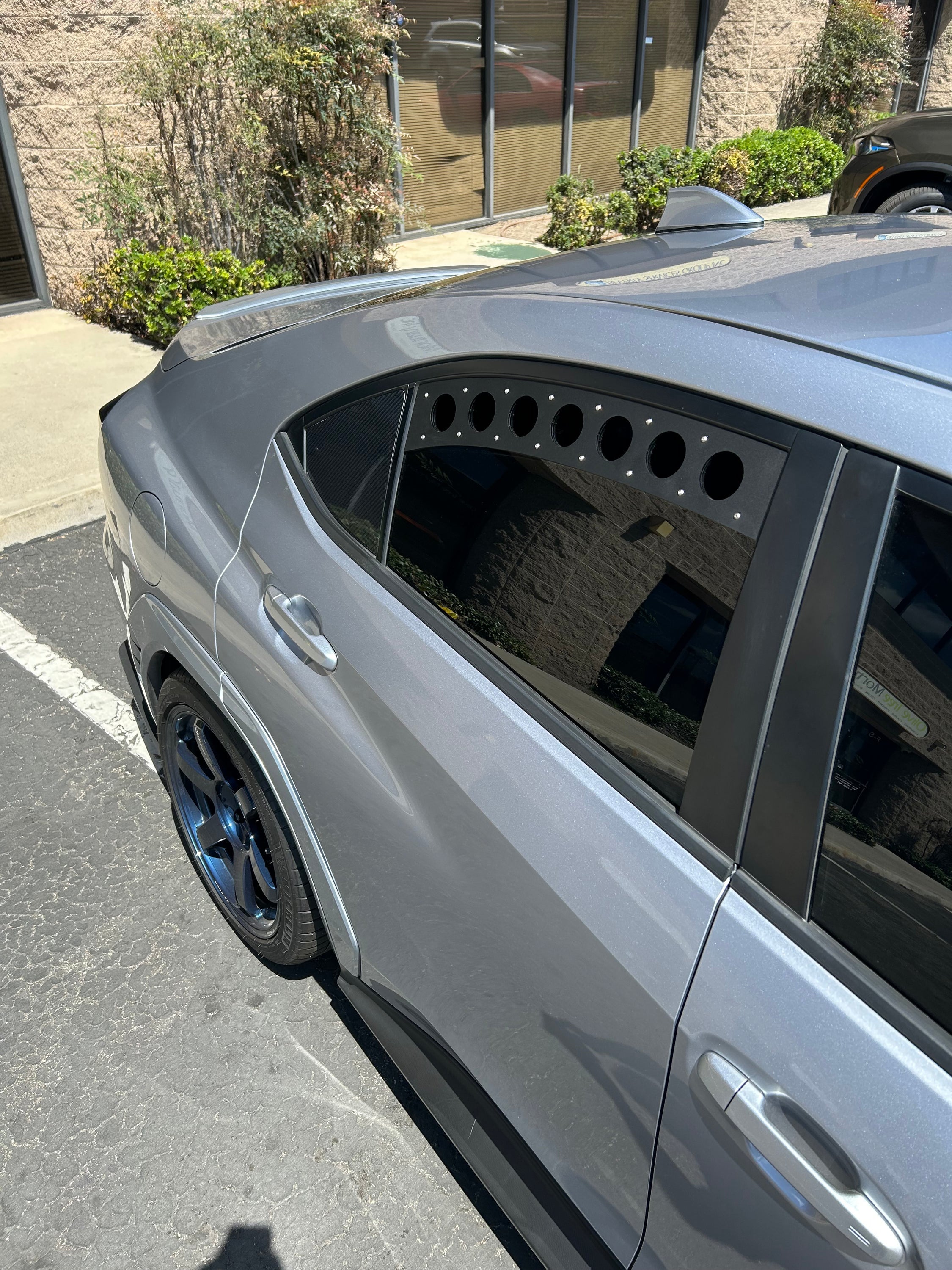 Subaru WRX (2022-2025) Carbon Fiber Rear Window Covers (Pair) - JSI Racing 