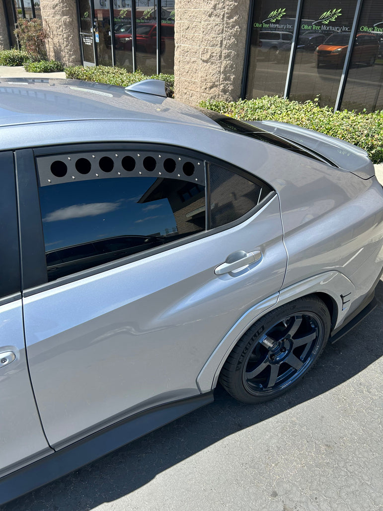 Subaru WRX (2022-2025) Carbon Fiber Rear Window Covers (Pair) - JSI Racing 