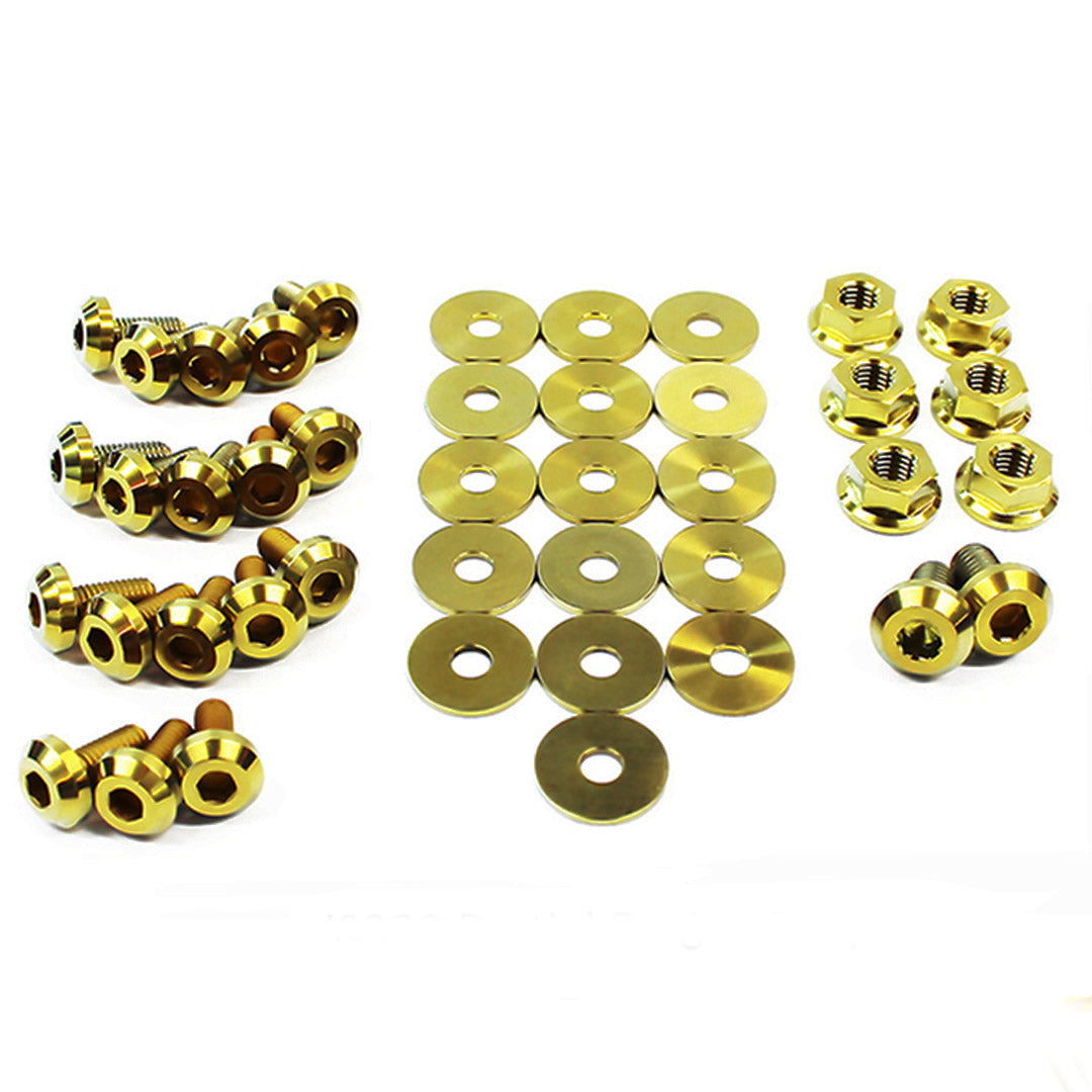Lexus IS300 (1998-2005) Titanium Partial Engine Bay Kit - JSI Racing 
