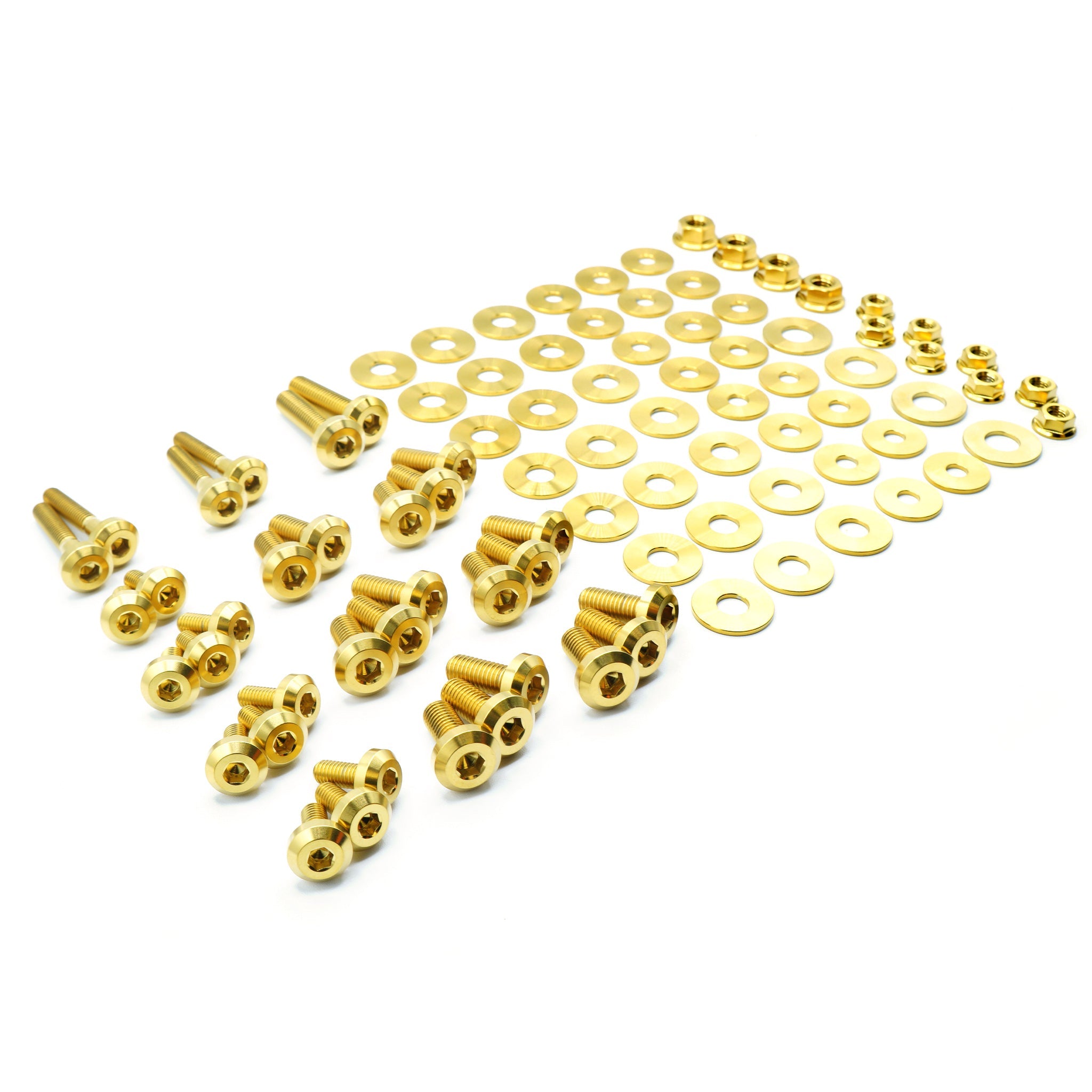 Stage 2 Titanium Hardware Engine Bay Kit - Toyota Supra MKV - JSI Racing 