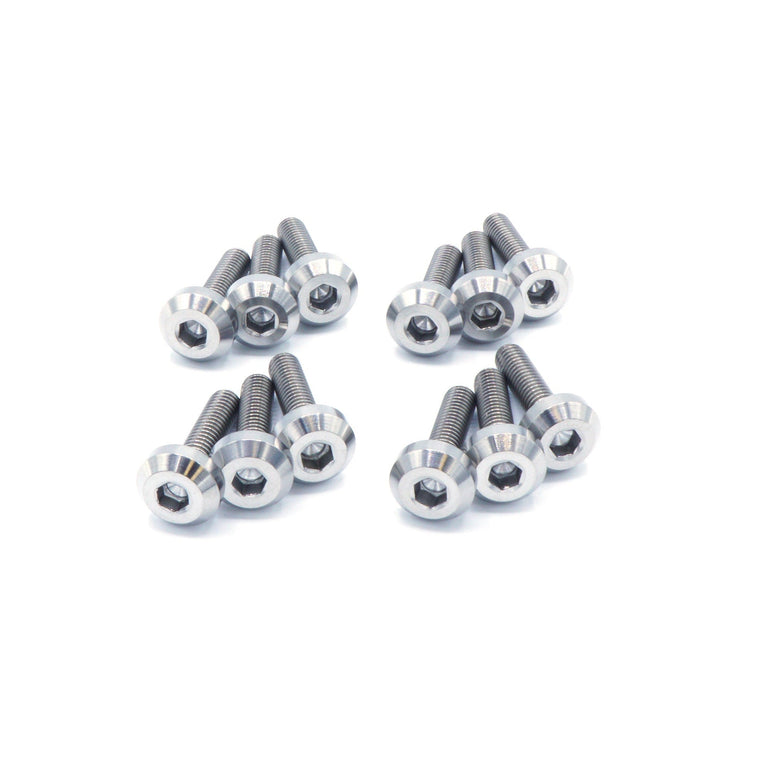 Titanium Hardware Valve Cover Kit - 7M-GTE Engine - JSI Racing 