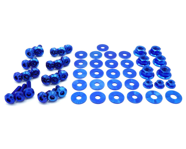 Stage 1 Titanium Hardware Engine Bay Kit - Toyota Supra MKIII (1986-1992) - JSI Racing 