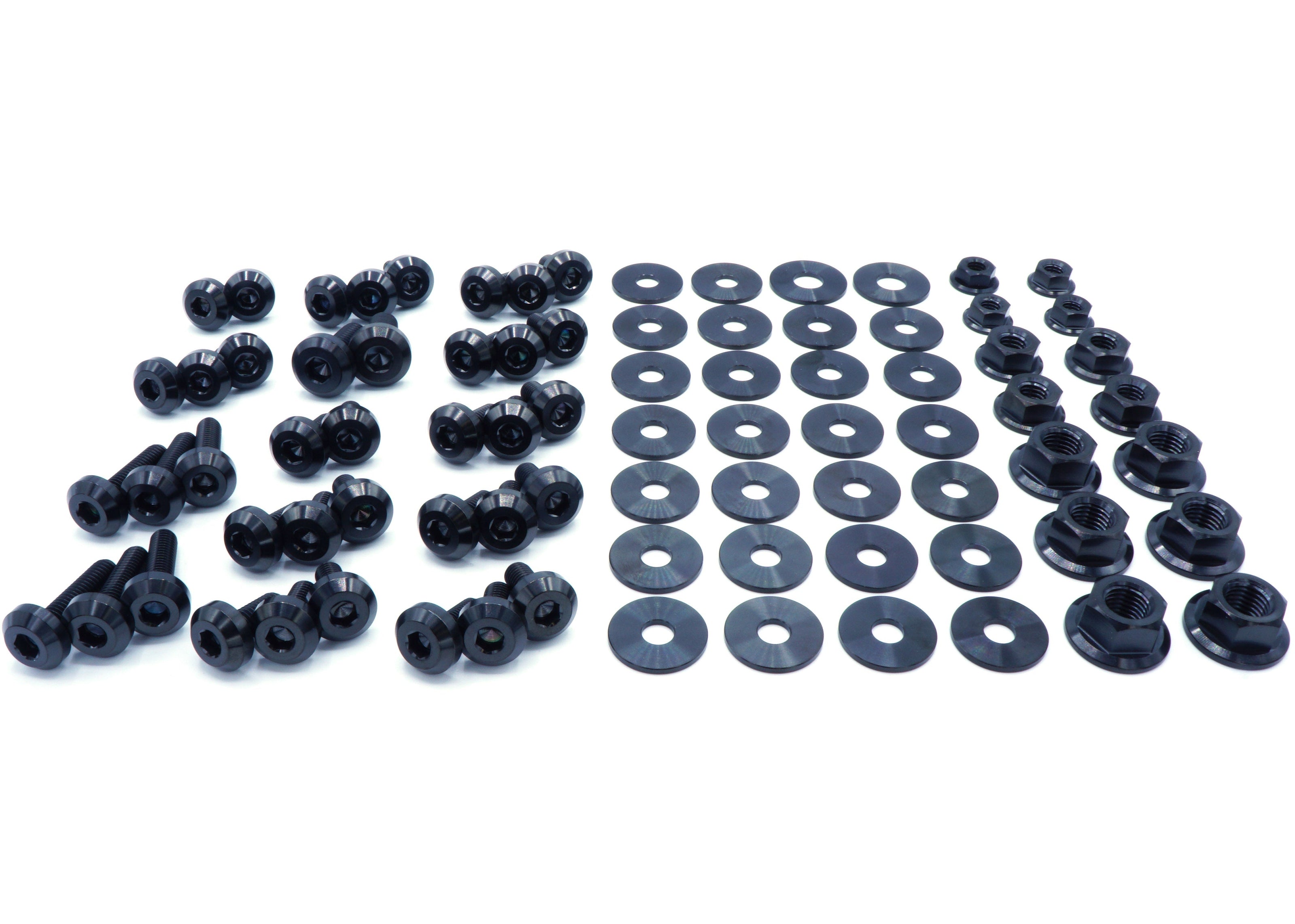 Stage 2 Titanium Hardware Engine Bay Kit - Toyota Supra MKIII (1986-1992) - JSI Racing 
