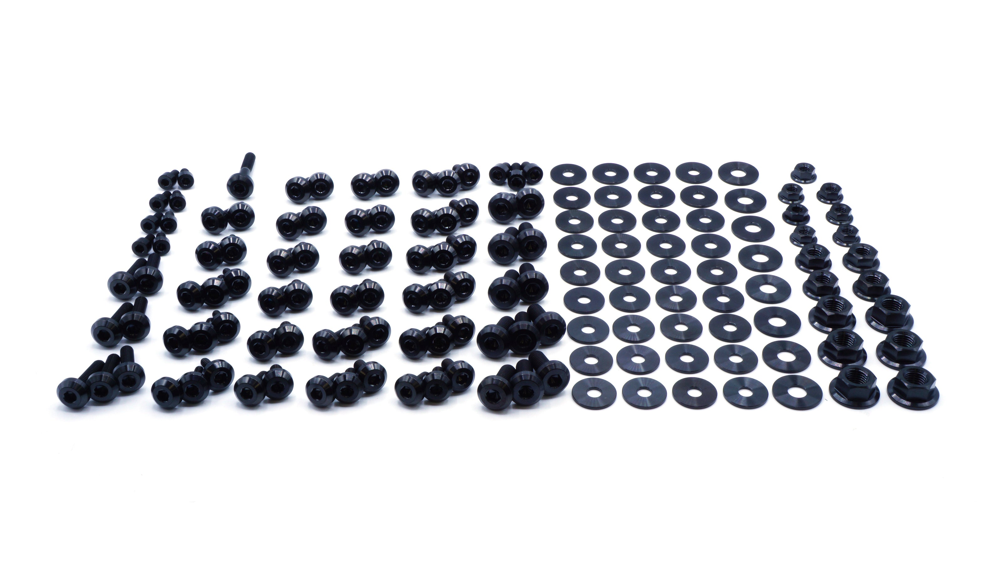 Stage 3 Titanium Hardware Engine Bay Kit - Toyota Supra MKIII (1986-1992) - JSI Racing 