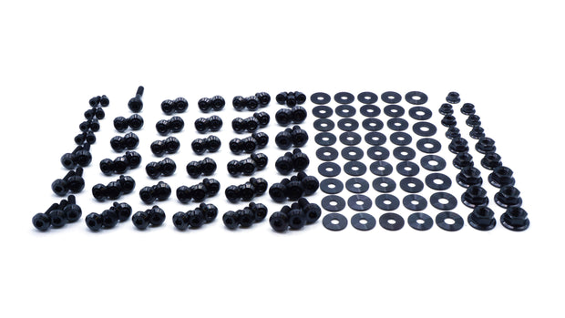 Stage 3 Titanium Hardware Engine Bay Kit - Toyota Supra MKIII (1986-1992) - JSI Racing 