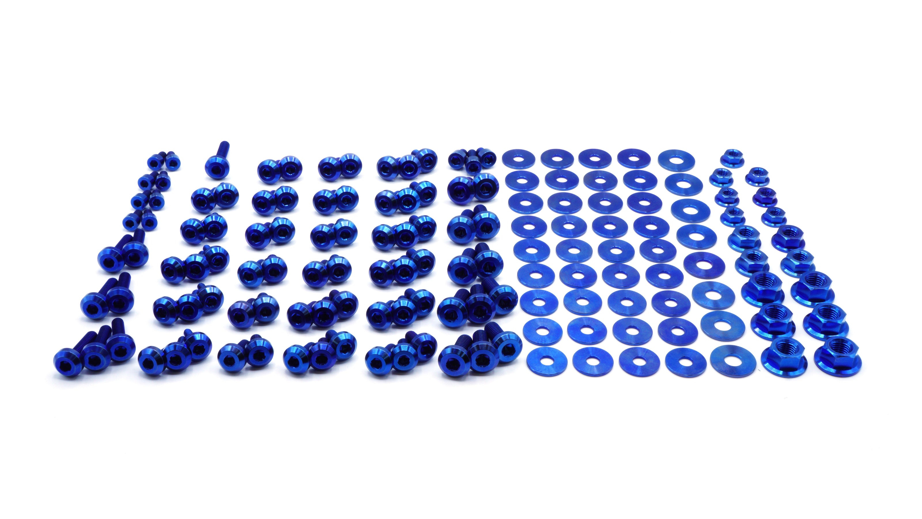 Stage 3 Titanium Hardware Engine Bay Kit - Toyota Supra MKIII (1986-1992) - JSI Racing 