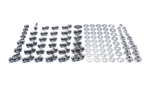 Stage 3 Titanium Hardware Engine Bay Kit - Toyota Supra MKIII (1986-1992) - JSI Racing 