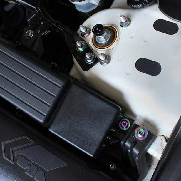 Acura TSX (2004-2008) Titanium Engine Bay Kit - JSI Racing 