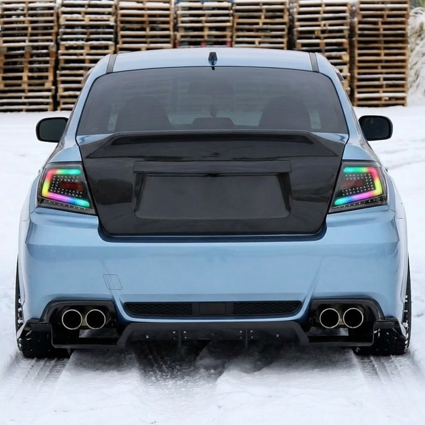 NTXGLOW RGB tail lights (2008 - 2014 Subaru Impreza WRX / STI) - JSI Racing 