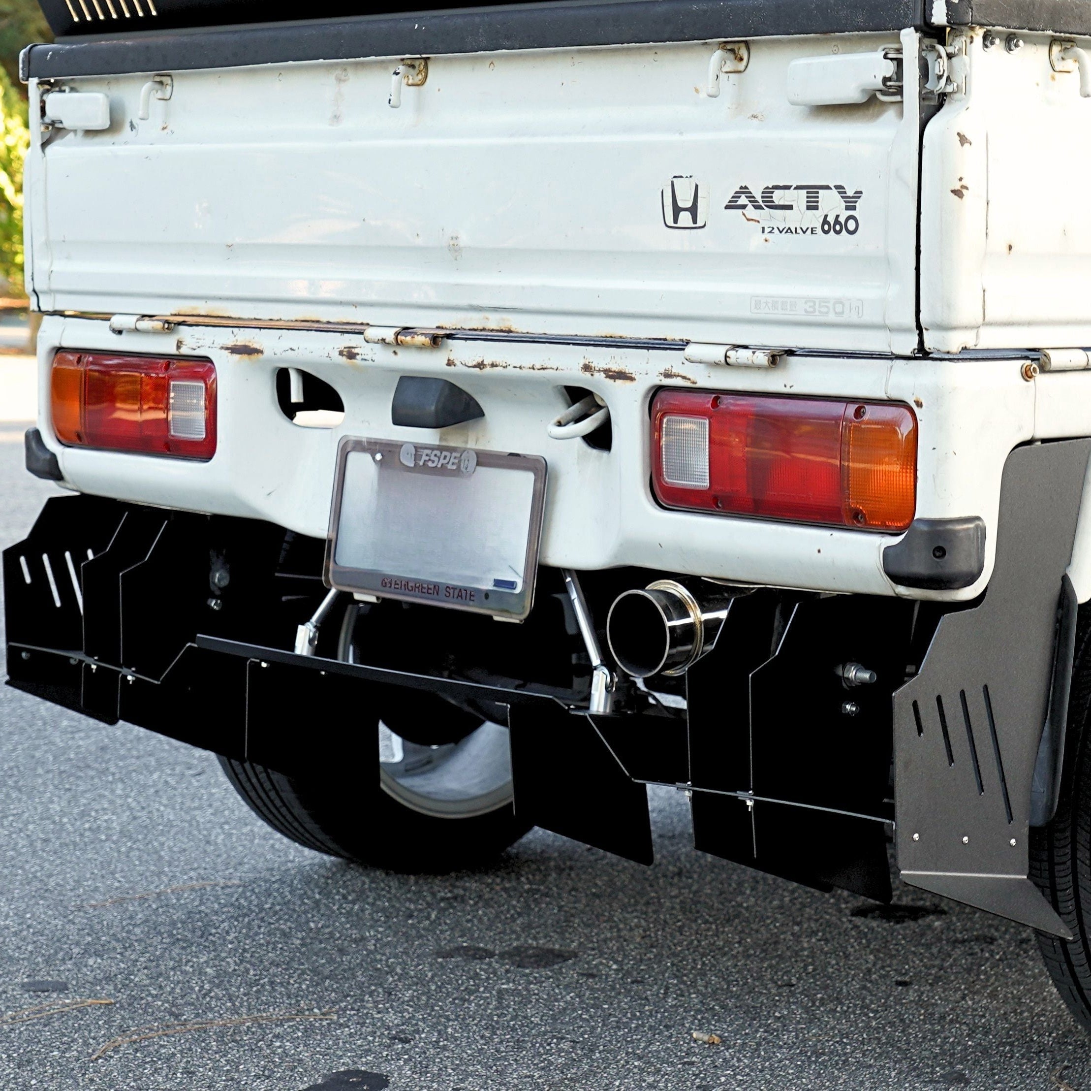 Honda Acty HA3 / HA4 (1990-1999) Chassis Mounted Rear Diffuser