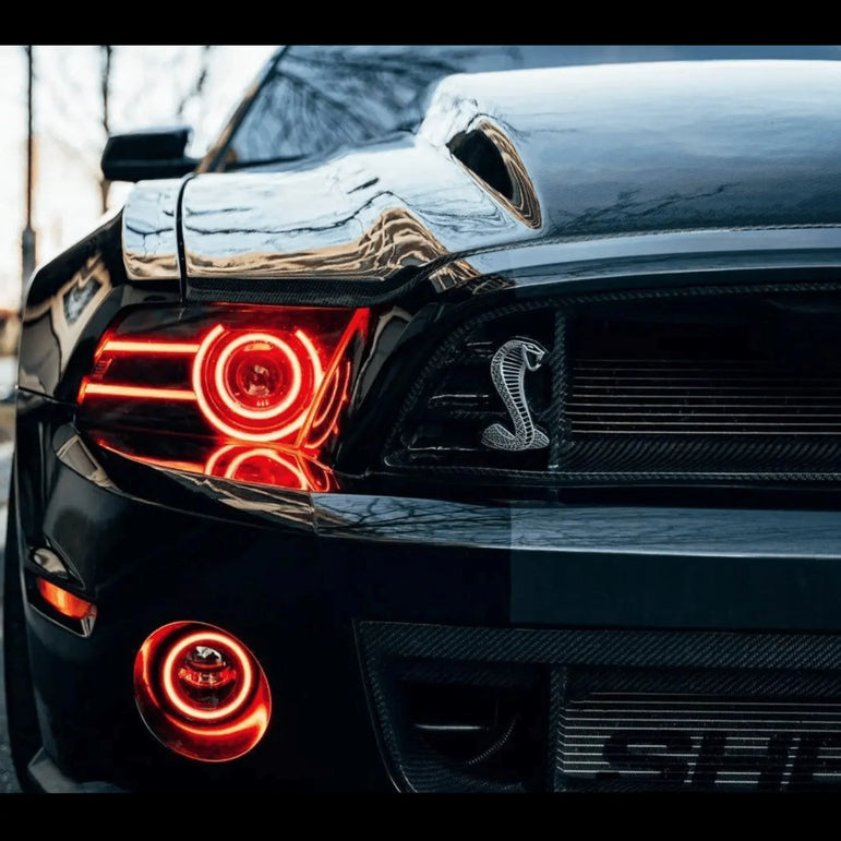 NTXGlow RGB Fog Light (2013-2014 Ford Mustang) - JSI Racing 