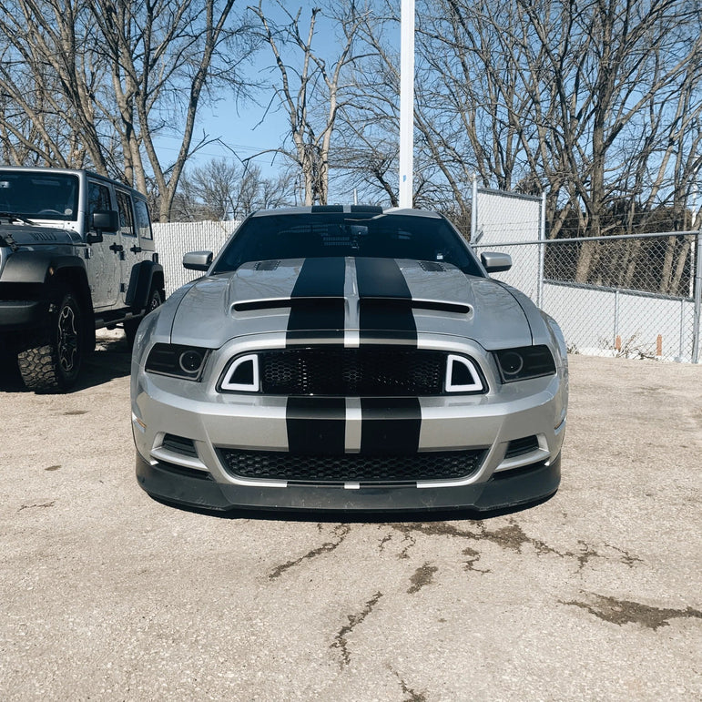 NTXGlow RTR Style RGB Grille (2013-2014 Ford Mustang) - JSI Racing 