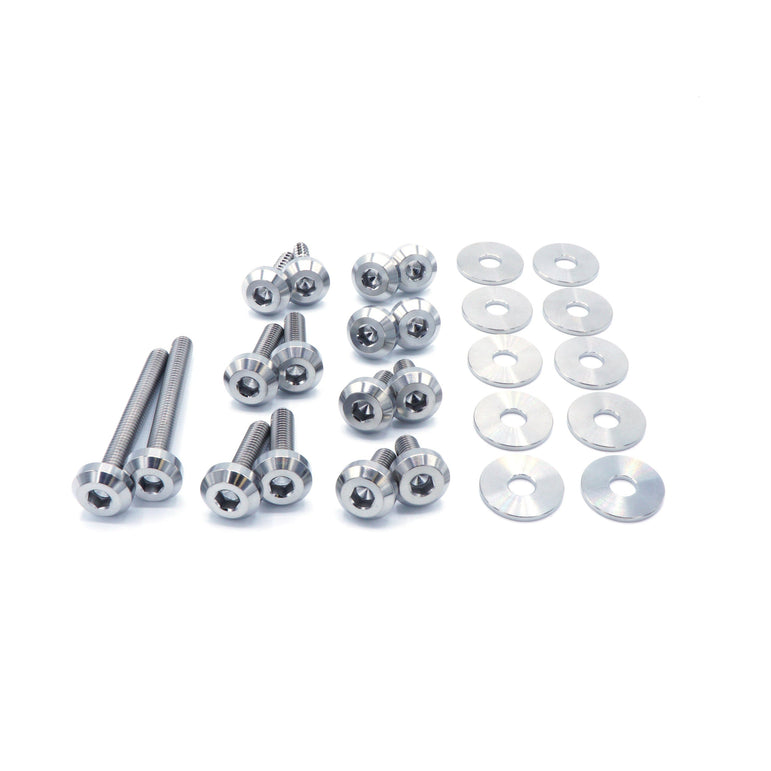 Titanium Hardware Engine Bay Kit - Volkswagen GTI MK7 (2015-2021) - JSI Racing 