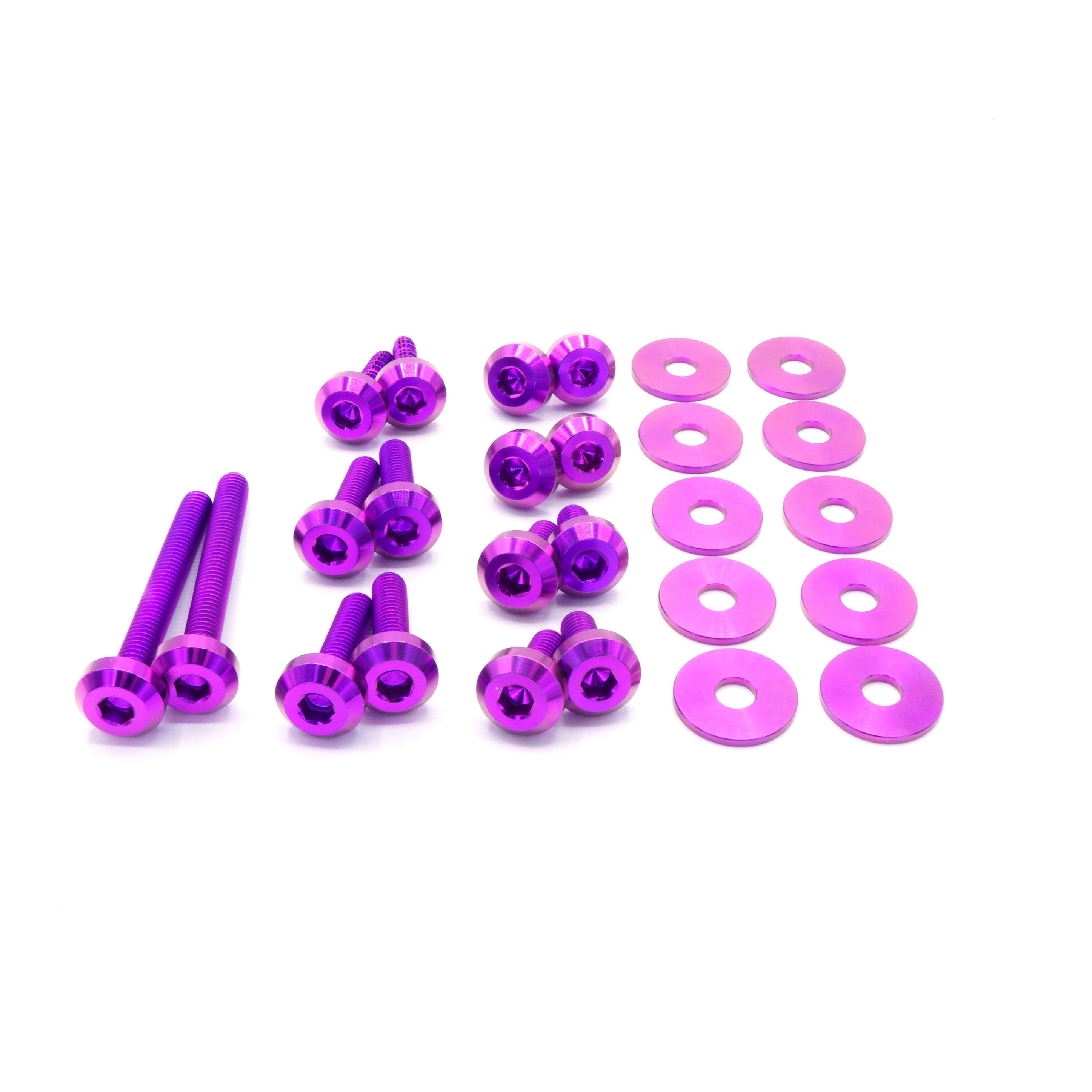 Titanium Hardware Engine Bay Kit - Volkswagen GTI MK7 (2015-2021) - JSI Racing 