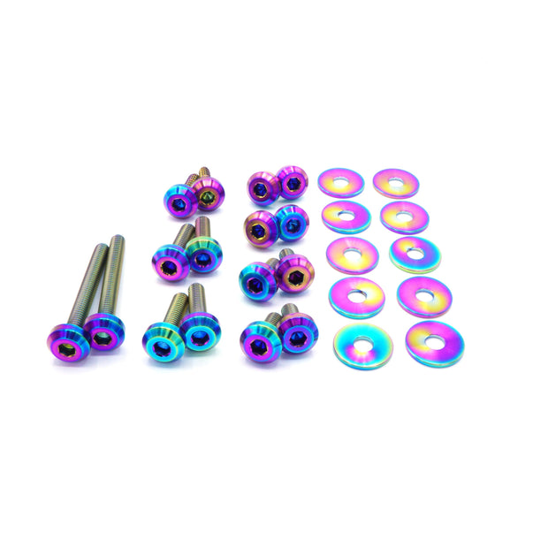 Titanium Hardware Engine Bay Kit - Volkswagen GTI MK7 (2015-2021) - JSI Racing 