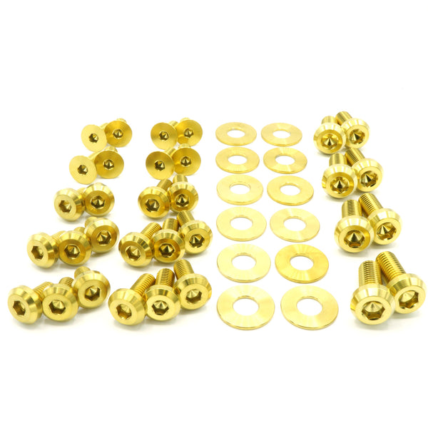 Titanium Hardware Door Kit - Volkswagen GTI MK7 (2015-2021) - JSI Racing 